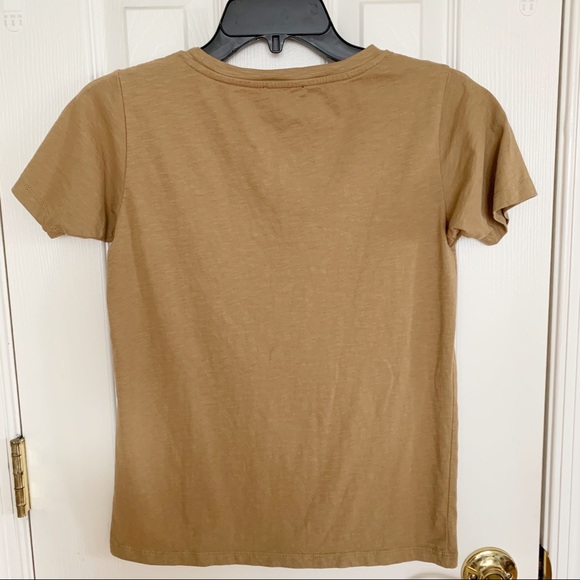 J Crew Flamingo Crew Neck Tee XXS - Picture 3 of 5